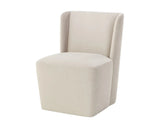 Amita Wheeled Dining Chair