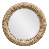 Twisted Seagrass Round Mirror