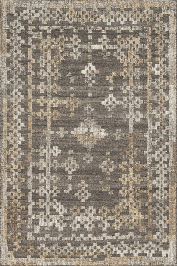 Akina Rug - Charcoal / Taupe