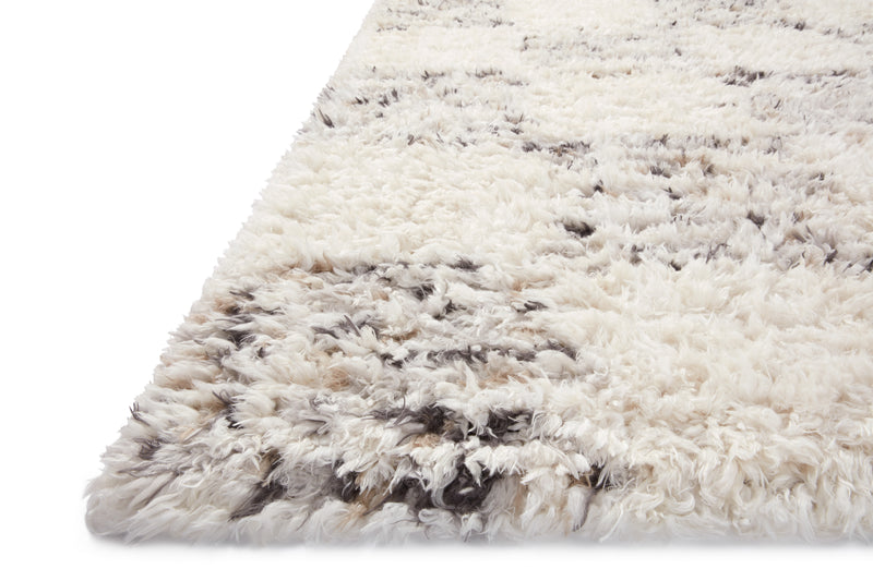 Amira Rug - Ivory / Granite - Angela Rose × Loloi