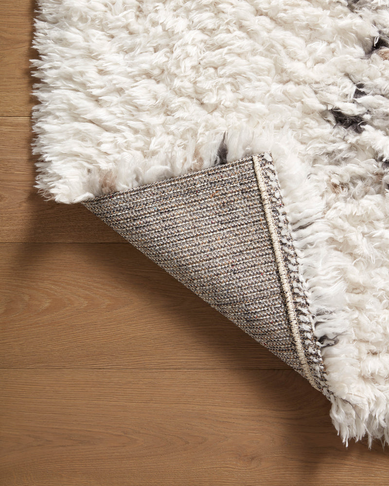 Amira Rug - Ivory / Granite - Angela Rose × Loloi