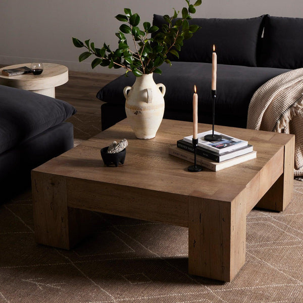 Abaso Small Square Coffee Table - Grove Collective