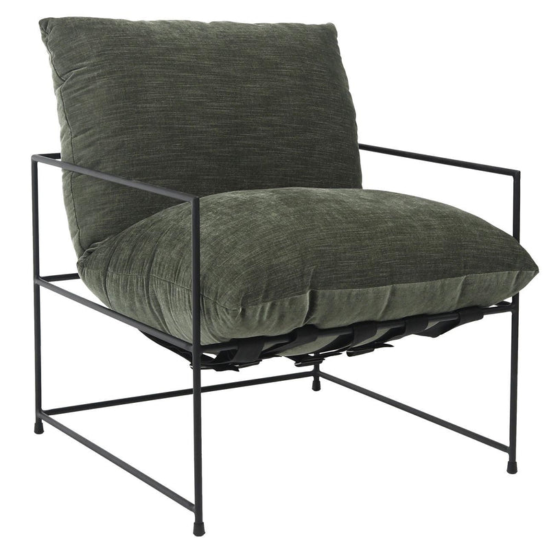 Allegiant Accent Chair Fern Green - Grove Collective