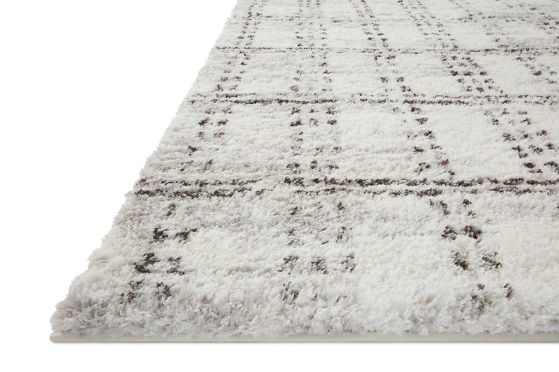 Bliss Shag Rug - Cream / Grey