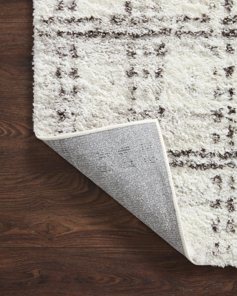 Bliss Shag Rug - Cream / Grey