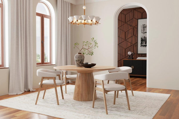 Cassie Round Dining Table - Grove Collective