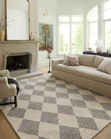 Francis Rug - Beige / Charcoal - Chris Loves Julia x Loloi