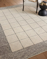 Francis Rug - Cream / Black - Chris Loves Julia x Loloi