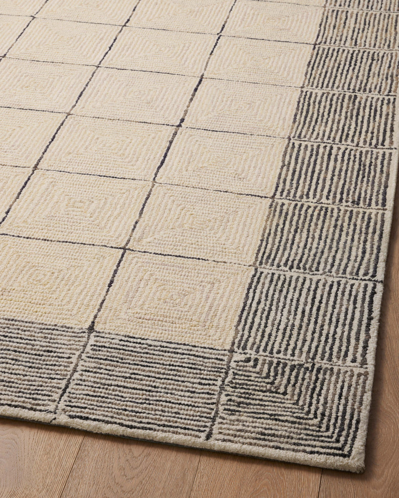 Francis Rug - Cream / Black - Chris Loves Julia x Loloi