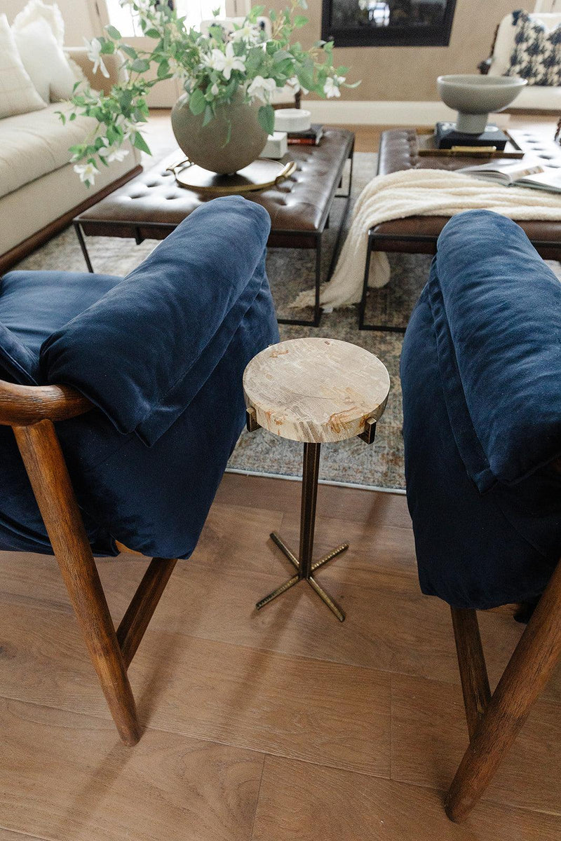 Jonty Round End Table - Grove Collective