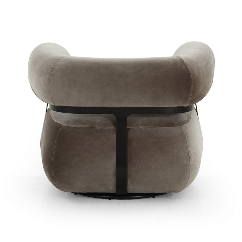 Gareth Swivel Chair - Surrey Fossil - Grove Collective