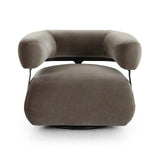 Gareth Swivel Chair - Surrey Fossil - Grove Collective