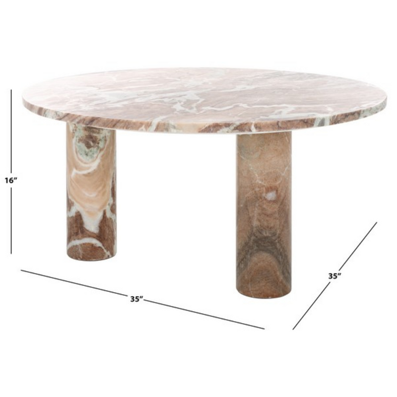 Gia Marble Coffee Table