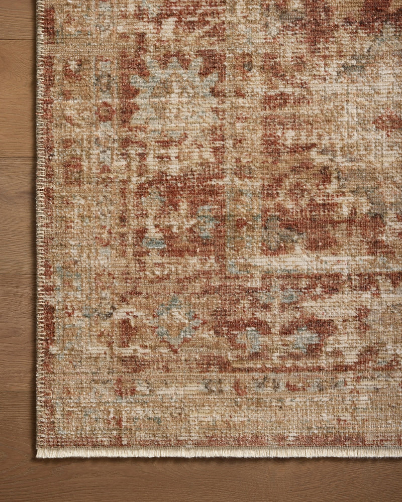 Heritage Rug - Brick / Multi