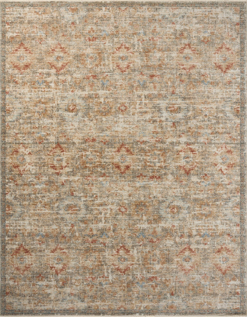 Heritage Rug - Grey / Sunset