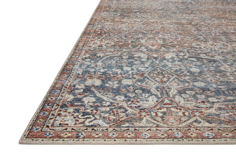 Jules Rug - Denim / Spice - Chris Loves Julia x Loloi