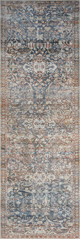 Jules Rug - Denim / Spice - Chris Loves Julia x Loloi