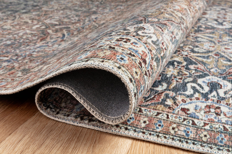 Jules Rug - Denim / Spice - Chris Loves Julia x Loloi