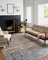 Jules Rug - Denim / Spice - Chris Loves Julia x Loloi