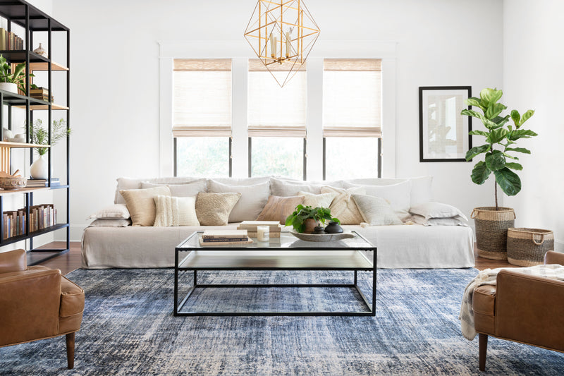 Kennedy Rug - Denim - Magnolia Home By Joanna Gaines x Loloi