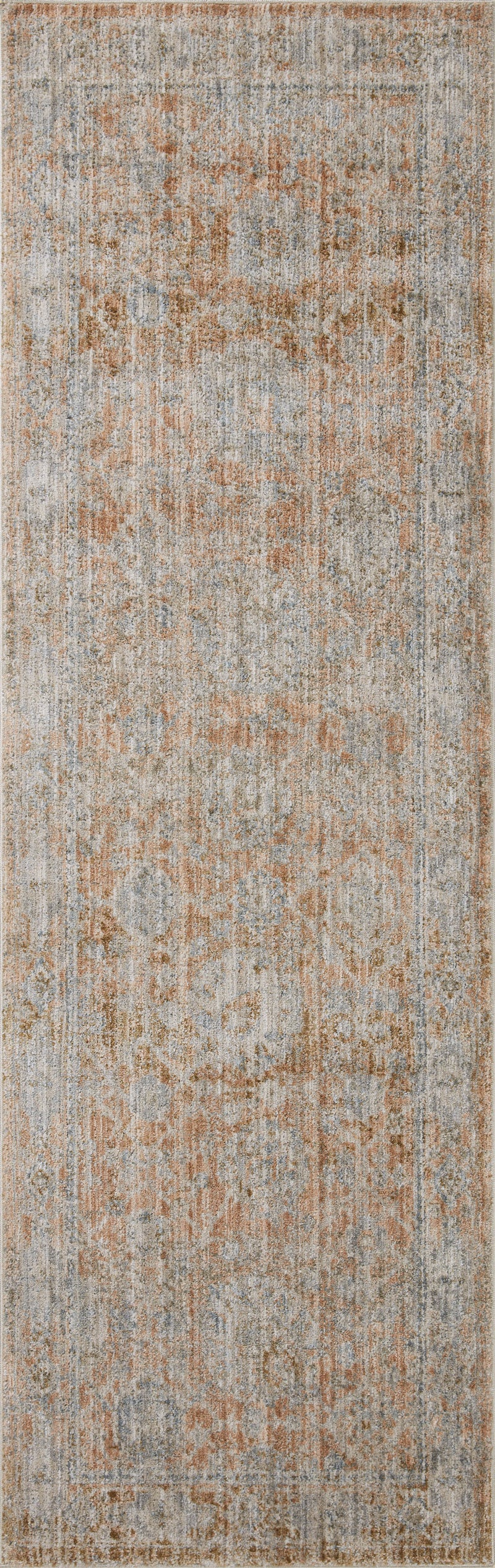 Katherine Rug - Terracotta / Smoke - Jean Stoffer × Loloi