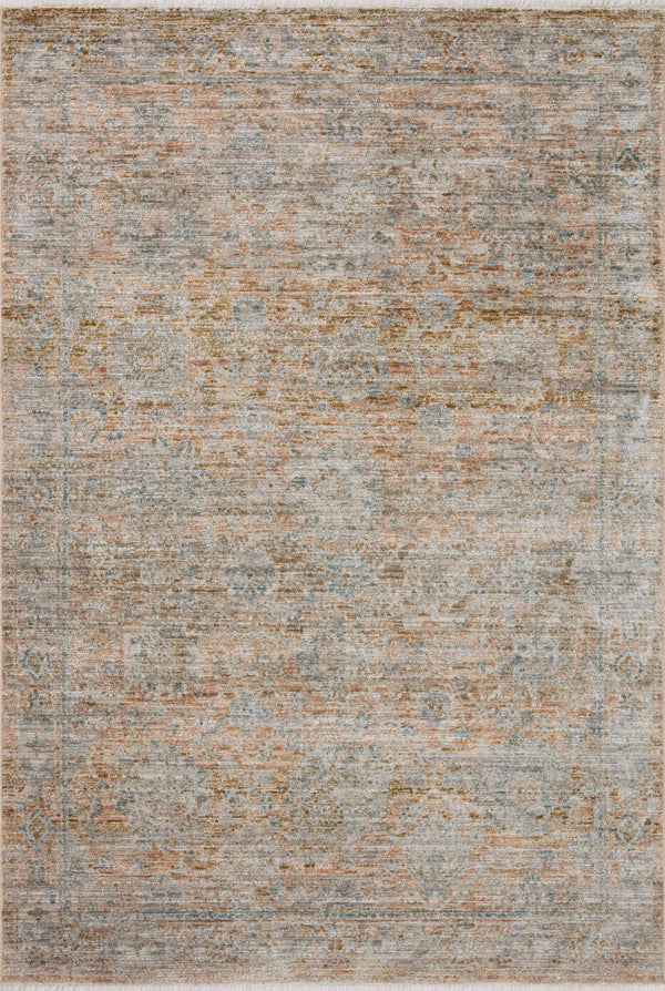 Katherine Rug - Terracotta / Smoke - Jean Stoffer × Loloi