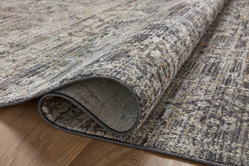 Katherine Rug - Graphite / Jade - Jean Stoffer x Loloi