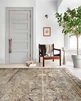 Layla Rug - Olive / Charcoal