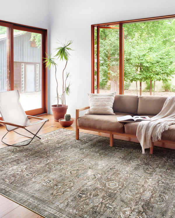 Layla Rug - Antique / Moss