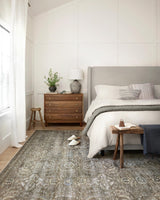 Layla Rug - Antique / Moss