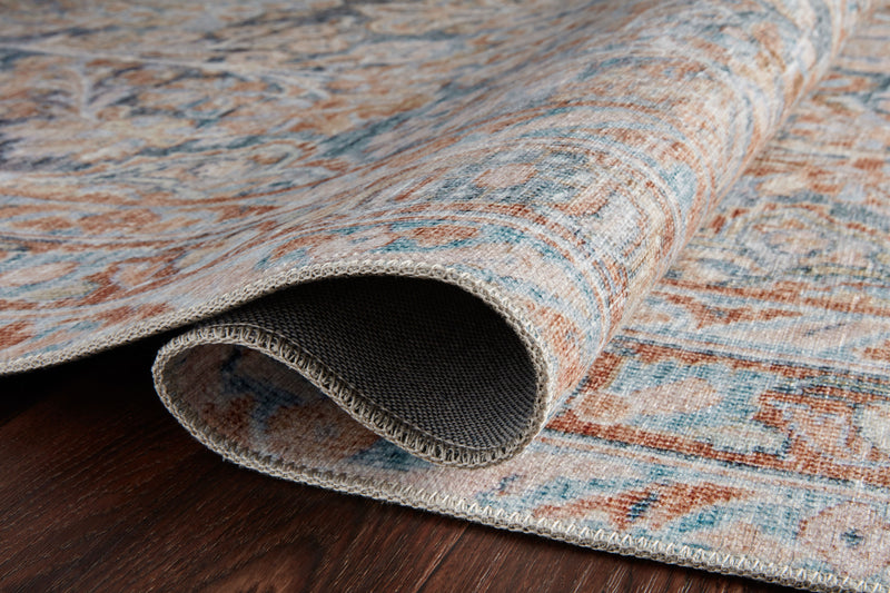 Lenna Rug - Ocean / Apricot - Magnolia Home By Joanna Gaines x Loloi