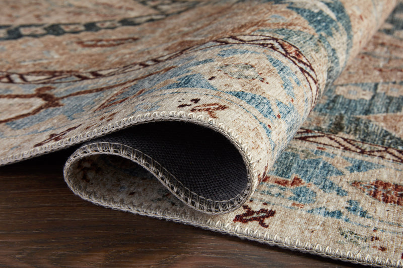 Lenna Rug - Denim / Sand - Magnolia Home By Joanna Gaines × Loloi