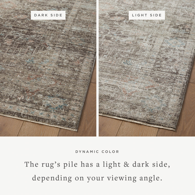 Millie Rug - Charcoal / Dove - Magnolia Home By Joanna Gaines × Loloi