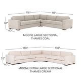 Moone 3 Piece Sectional