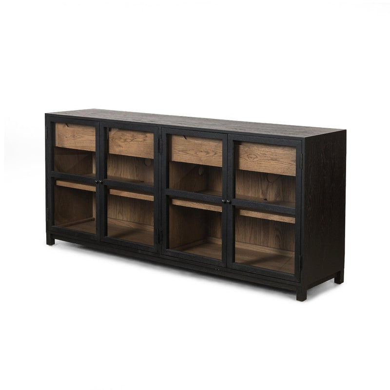 Millie Large Sideboard - Matte Black - Grove Collective