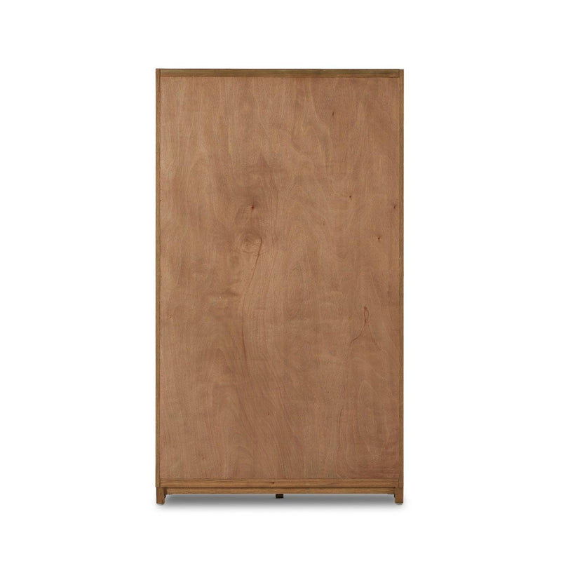 Millie Panel & Glass Door Cabinet - Grove Collective