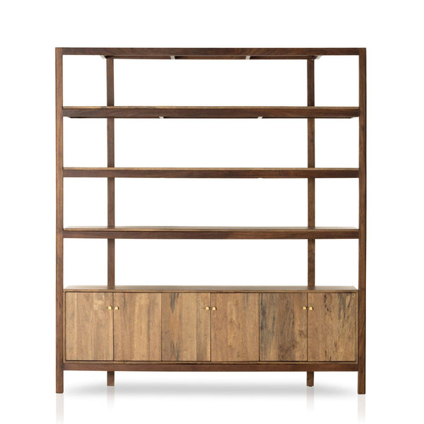 Reza Wide Bookcase - Grove Collective