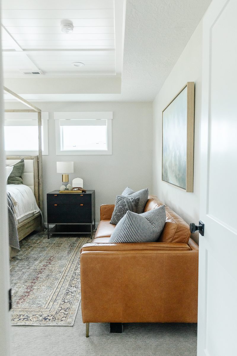 Emery Butterscotch Leather Sofa