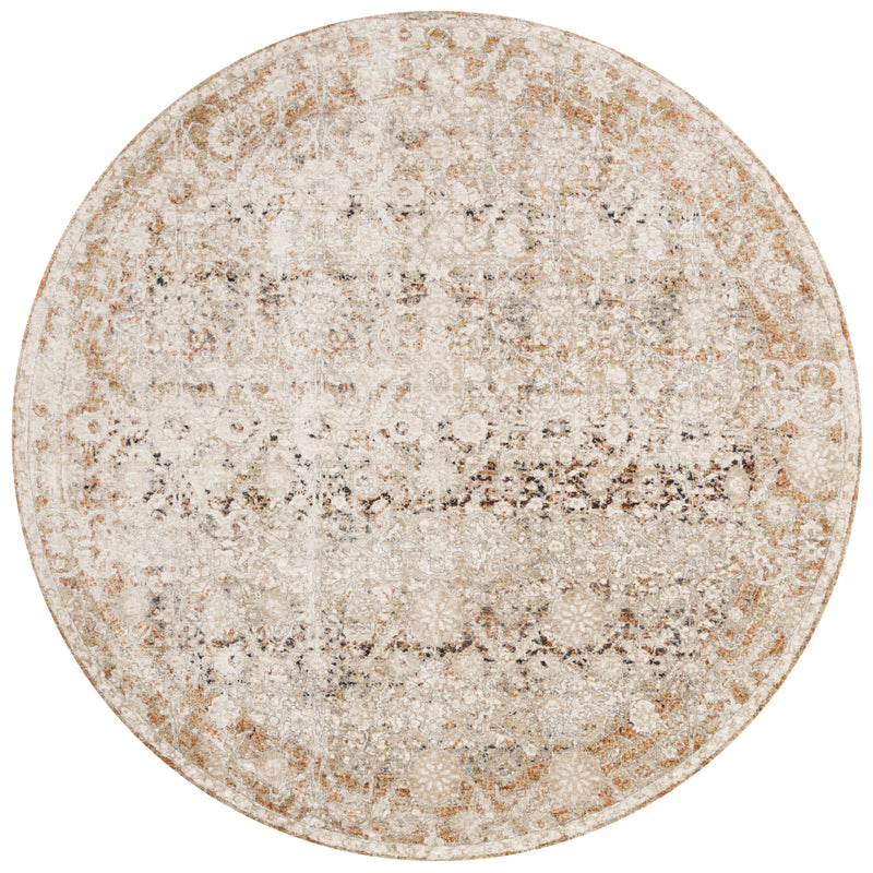 Theia Rug - Natural / Rust