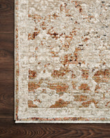 Theia Rug - Natural / Rust