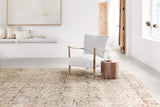 Theia Rug - Natural / Rust