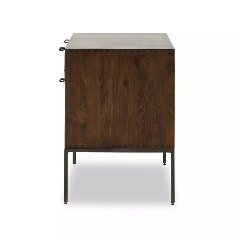 Trey Modular Wide Filing Cabinet - Auburn Poplar