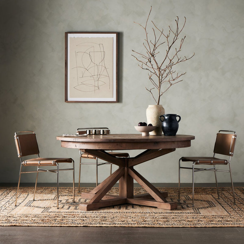 Cintra Extension Round Dining Table 48"- 63"