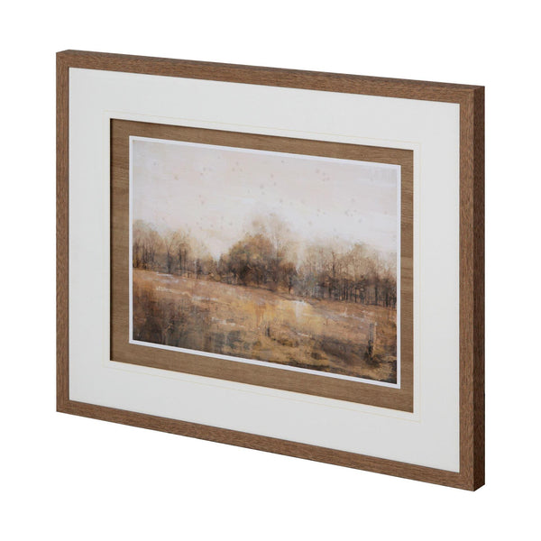 Framed Copper Glaze Landscape - Grove Collective