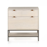 Trey Oversized Nightstand/Filing Cabinet Dove Poplar - Grove Collective