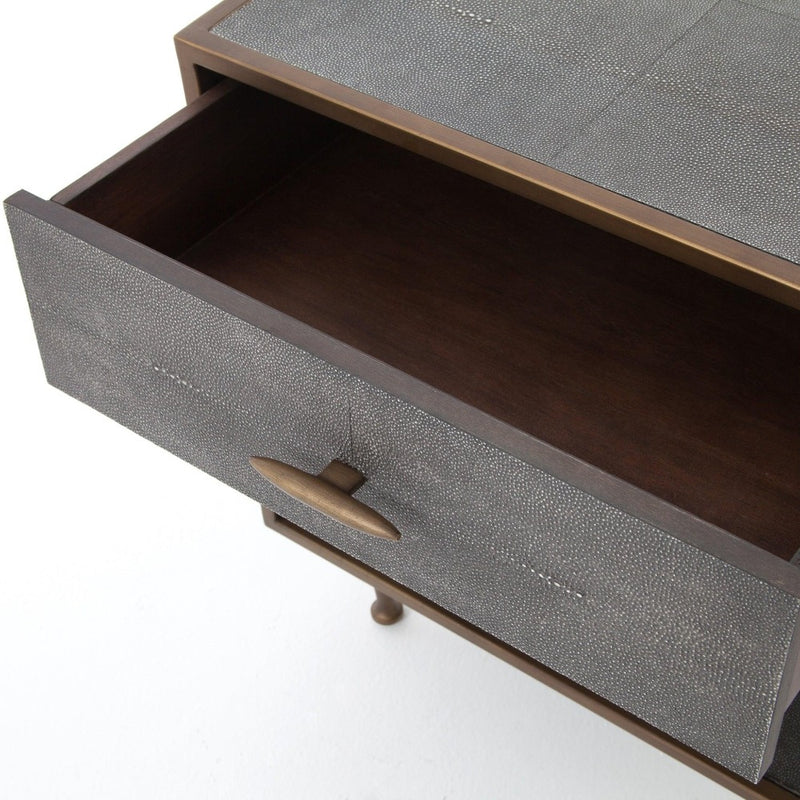 Shagreen Nightstand - Grove Collective