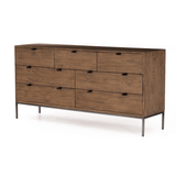 Trey 7 Drawer Dresser Auburn Poplar - Grove Collective