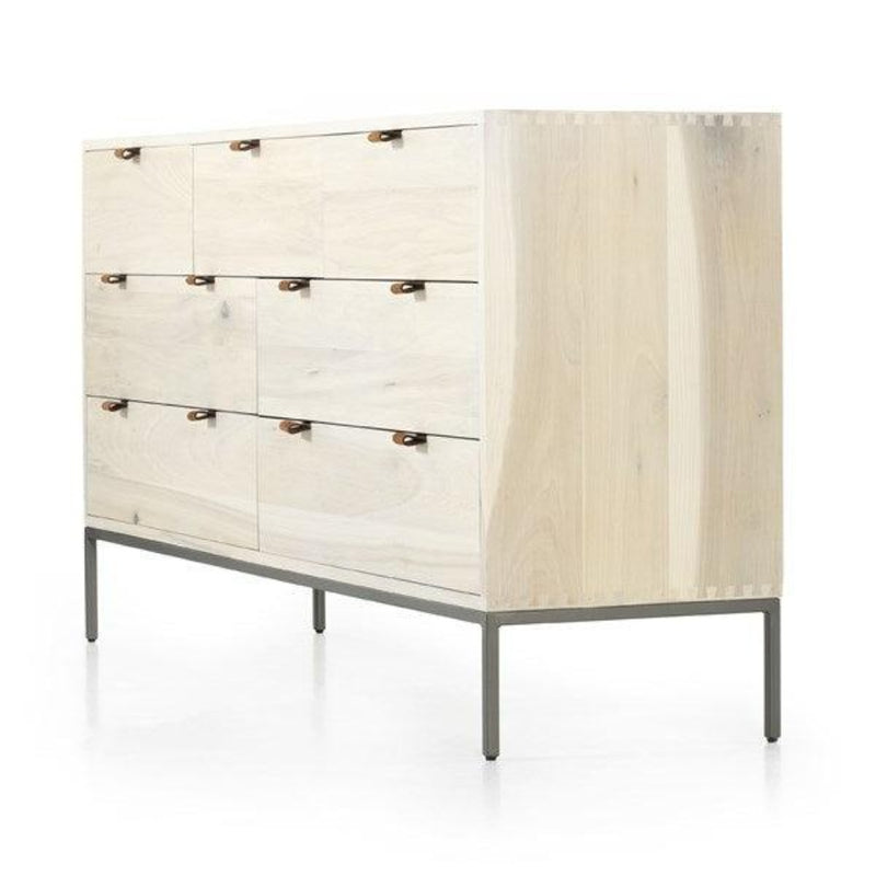 Trey 7 Drawer Dresser Dove Poplar - Grove Collective