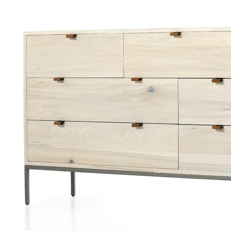 Trey 7 Drawer Dresser Dove Poplar - Grove Collective