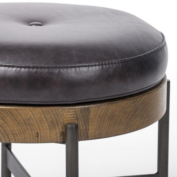 Edwyn Small Ottoman - Grove Collective